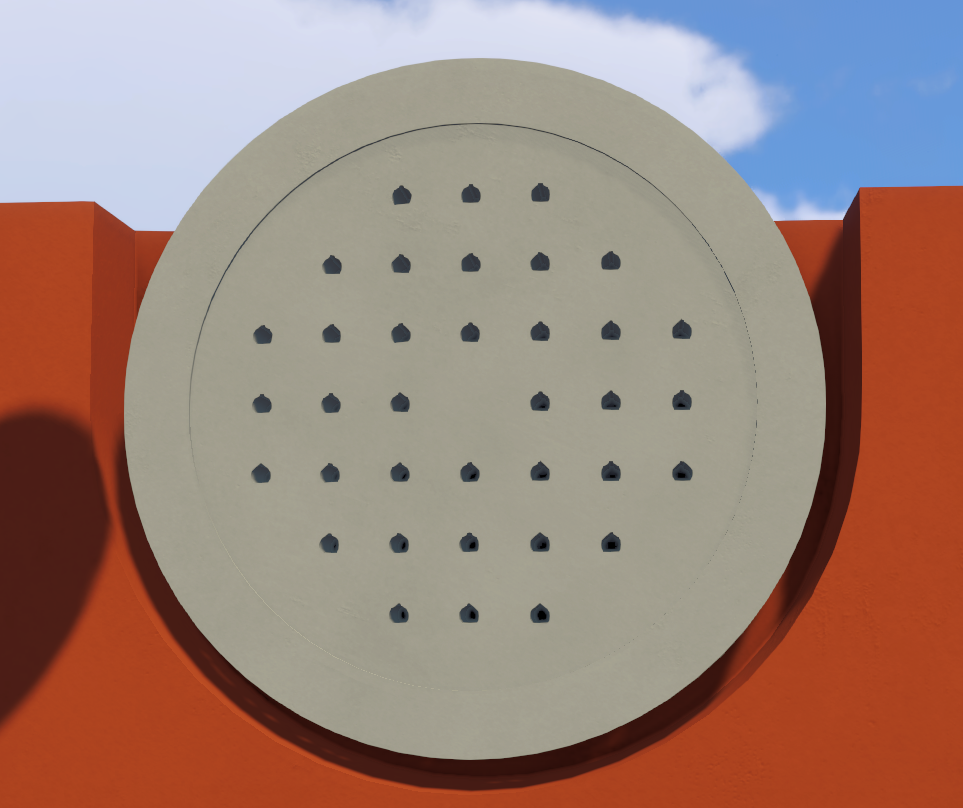 Circle Peg Board